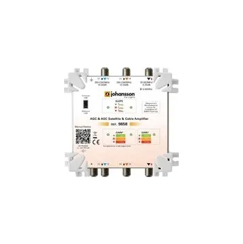 Anténní zesilovač SAT+TV širokopásmový zesilovač AGC ASC Johansson 9658