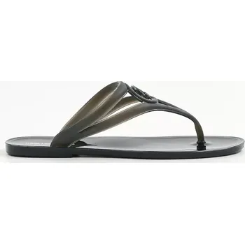 Dámské žabky Žabky Karl Lagerfeld JELLY THONG dámské, černá barva, na plochém podpatku, KL80007A KL80007A.V00 99X, EUR 38