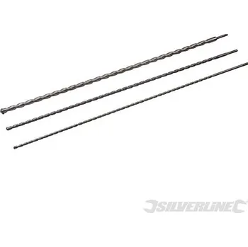 Vrták Silverline | Sada SDS Plus vrtáků a sekáčů do zdiva - 3 díly - 1000mm 125628