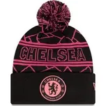 Zimní čepice CHELSEA vintage černá s bambulí