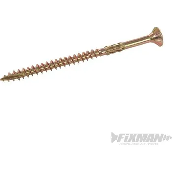 Šroub FIXMAN | Goldstar Advanced Chipboard Screws - 5.0 x 80mm 100pk 907589
