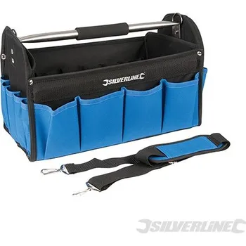 Silverline | Pevná brašna na nářadí se zesílenou základnou - 400 x 200 x 255mm 748091