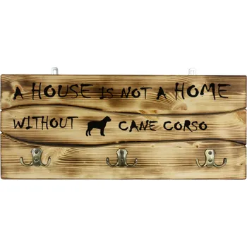 Věšák Šatní ramínko dřevěný Art-Dog, dub rustikální, dub sonoma, retro dřevo, odstíny béžové, odstíny hnědé