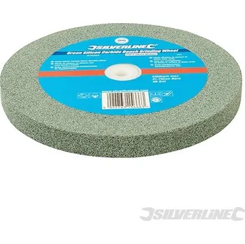 Auto-moto Silverline | Green Silicon Carbide Bench Grinding Wheel - 200 x 20mm Medium 976303