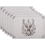 Clayre & Eef - Textilní prostírání GENTLE WILDERNESS - sada 6 kusů GTW40