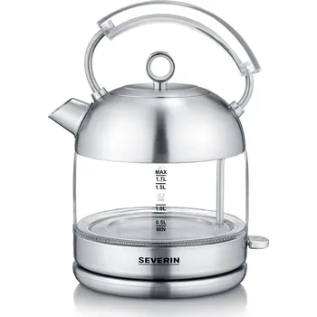 Rychlovarná konvice Rychlovarná konvice Severin WK 3459 2400 W 1,7 l stříbrná/šedá