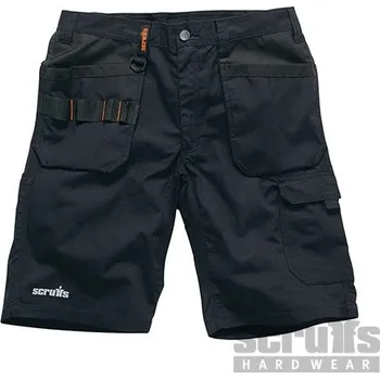 Pánské kalhoty Scruffs | Trade Flex Holster Shorts Black - 32W T54656