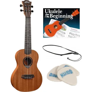 Ukulele LAG TKU110C SET Natural Koncertní ukulele