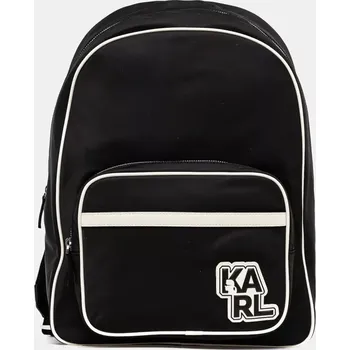 Sportovní batoh Batoh Karl Lagerfeld pánský, černá barva, velký, hladký, ASM30010 99X, vel. ONE SIZE