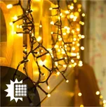 GOLDLUX (Polux) GIRLANDA SOLÁRNÍ 21,9m zahradní OZDOBNÁ 200x LED 3000K teplá SHINE Polux