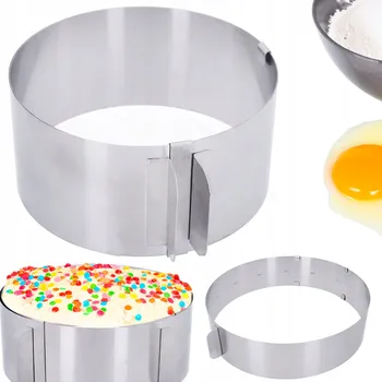 Forma na pečení Forma Na Dort kovová forma na pečení s odnímatelným dnem