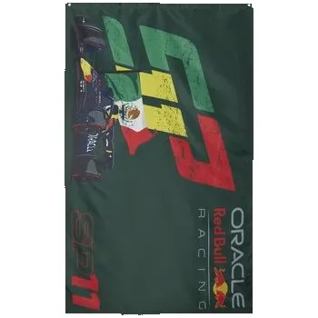 Vlajka Oracle Red Bull Racing F1 fanouškovská vlajka - Segio Perez