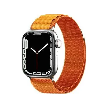 Chytré hodinky Pasek ze stalową sprzączką Alpine do Apple Watch 38/40/41 mm - pomarańczowy