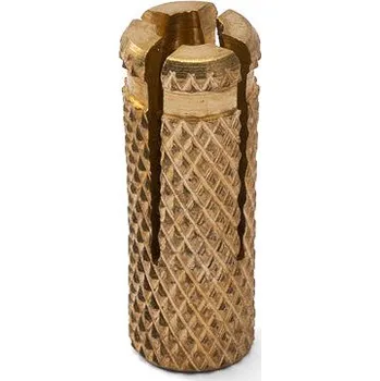 Hmoždinka Kotva mosazná KMS,8x22 M6 varianta Balení 100 ks