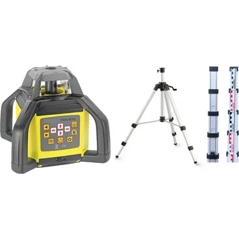 Měřící laser Rotační laser FKD FRE-203XR + Eco stativ s klikou a lať