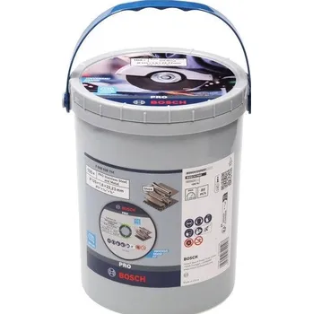 Řezný kotouč Bosch sada řezných kotoučů INOX PRO Stainless Steel and Metal, 125 x 1,6 x 22,23 mm - 100 ks