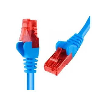 Síťový kabel Kabel RJ45 CAT 6 U/UTP AWG24, modrý, 15m