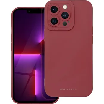 Pouzdro na mobilní telefon Zadní ochranný kryt ROAR case LUNA pro Apple iPhone 13 Pro, červená