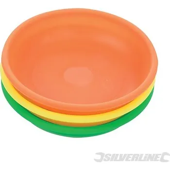 Auto-moto Silverline | Sada magnetických misek na součástky, reflexní - 3 díly - 3pce 379878