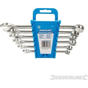 Klíč Silverline | Sada palcových očkoplochých klíčů 6 ks - 8 - 17mm Metric SP10