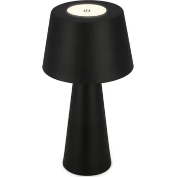 Osvětlení BRILONER LED nabíjecí stolní lampa pr.16,5 cm 3,5W 400lm černá - BRILO BRILO 7437015