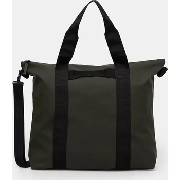 Taška Rains Tote Bag W3 zelená barva, 14150.03 77X, vel. ONE SIZE