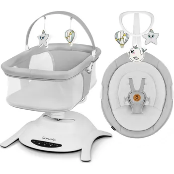 Dětská houpačka LIONELO Houpačka Bella Set Grey Concrete