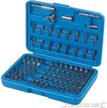 Silverline | Sada šroubovacích bitů - 100 dílů - 100pce 633840