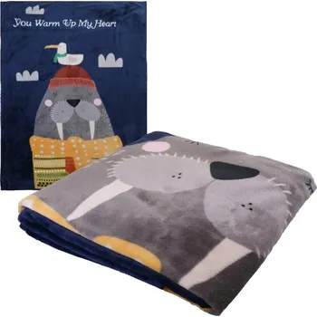 Dětská deka Měkká dětská deka s potiskem 100x140 cm