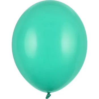 PartyDeco Balonek latex tyrkysový pastelový 30 cm, 1 ks