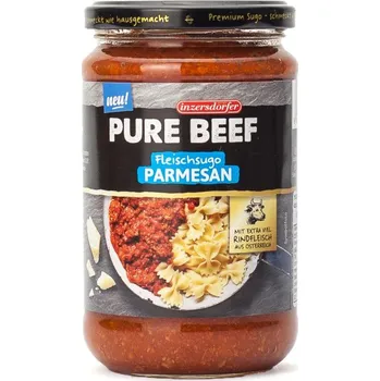 Omáčka Inzersdorfer Pure Beef Sugo s parmezánem