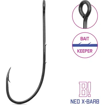 Delphin Háčeky Na Čeburašku B! NEO X-Barb 8 ks 3/0