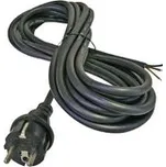 Flexo šňůra gumová 3x1,5mm2 5m černá GETI