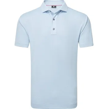 Pánské tričko Footjoy Etched Texture Print Lisle Mens Skyway S Polo košile