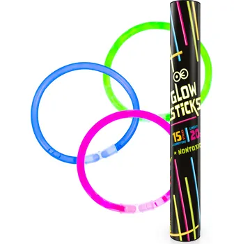 Náramek Fluorescenční náramky – 15 ks