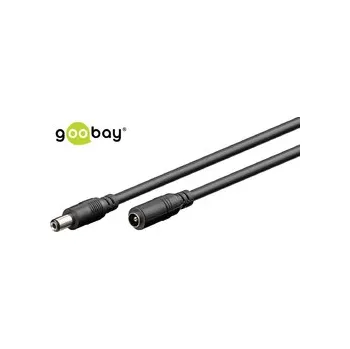 Napájecí kabel DC napájecí prodlužovací kabel 5,5x2,1 mm Goobay 10m
