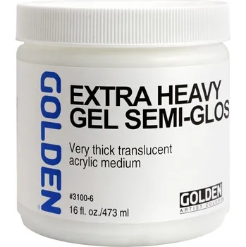 Speciální výtvarná barva Golden Artist Colors Extra Heavy Gel Semi-Gloss 473 ml 1 ks