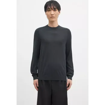 Pánský svetr Vlněný svetr Paul Smith pánský, šedá barva, lehký, M1R-562X-M02093 M1R.562X.M02093 90Y, vel. M