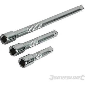 Silverline | Sada prodlužovacích nástavců - 3 díly - 1/4" 598440