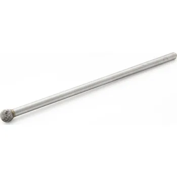 Příslušenství k frézce 10 mm Wolfram Karbidová fréza, prodloužená 150 mm - kulová