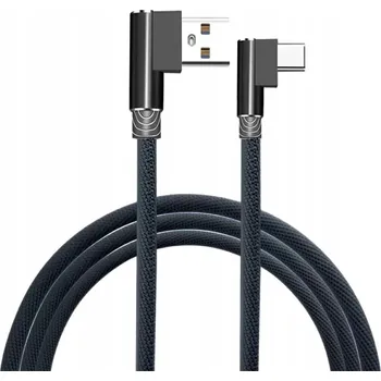 Datový kabel Kabel Aptel USB - USB typ C 1 m šedý