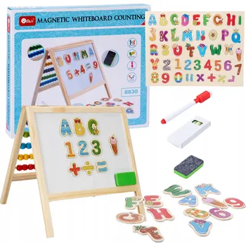 Křídová tabule, magnetická, stíratelná za sucha ProNice 31 x 26,5 cm