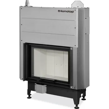 Krbová vložka Romotop HEAT 3G L 66.50.04 - teplovzdušná krbová vložka s výsuvnými dvířky