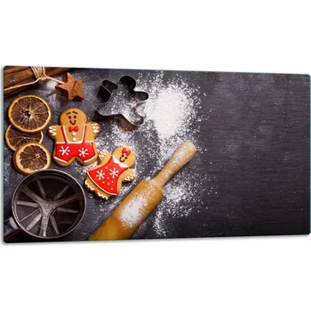 Kuchyňské prkénko SKLENĚNÁ DESKA NA KRAJENÍ 52x30 DO KUCHYNĚ