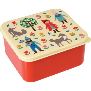 Svačinový box Rex London Krabička na jídlo Červená Karkulka