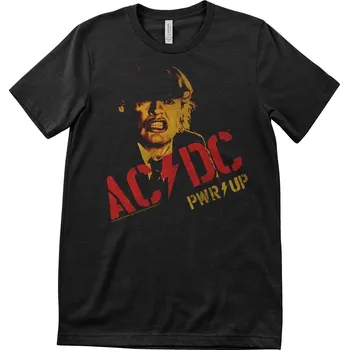 Pánské tričko AC/DC Angus Young PWR-UP Black M Tričko