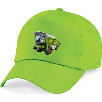 Kšiltovka Dětská kšiltovka s kombajnem Claas Dominator 76 (plátěná dětská kšiltovka)