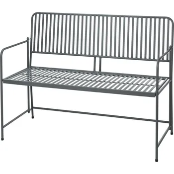 Zahradní lavice Zahradní lavice BISTRO 118 cm antracit KO-X71000570