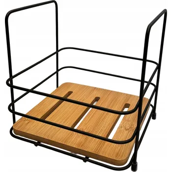 Úložný box Bambusový košík do koupelny, úložný box, organizér do koupelny, do sprchy