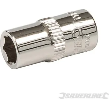 Gola hlavice Silverline | 1/4" metrická hlavice - 7mm 853854